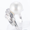 13mm 南洋パールプラチナリング 13mm D:1.60ct Pt900 - 画像 (4)