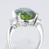 トルマリンxダイヤモンド プラチナリング Tm: 9.58 ct D: 0.5ct Pt900 - 画像 (5)