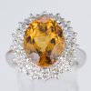 ベリルxダイヤモンド プラチナリング B: 5.42 ct D: 1.26ct Pt900 - 画像 (2)