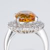 ベリルxダイヤモンド プラチナリング B: 5.42 ct D: 1.26ct Pt900 - 画像 (5)