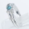 アレキサンドライトxダイヤモンド プラチナリング Al: 0.23 ct D: 0.13ct Pt900