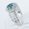 スプレンダー アレキサンドライトxダイヤモンド プラチナリング (Al: 0.8 ct D: 0.85ct Pt900)