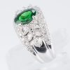 グリーンガーネット×ダイヤモンド プラチナリング GG: 1.35 ct D: 0.88ct Pt900 - 画像 (6)