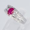 ルビーxダイヤモンド プラチナリング R: 1.04 ct D: 0.45ct Pt900 - 画像 (3)