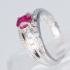 ルビーxダイヤモンド プラチナリング R: 1.04 ct D: 0.45ct Pt900 - 画像 (4)