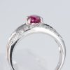 ルビーxダイヤモンド プラチナリング R: 1.04 ct D: 0.45ct Pt900 - 画像 (5)