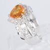 イエローサファイアxダイヤモンド プラチナリング YS: 2.75 ct D: 1.48ct Pt900 - 画像 (4)