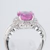ピンクサファイアxダイヤモンド プラチナリング PS: 2.88 ct D: 1.25ct Pt900 - 画像 (5)