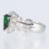 グリーンガーネット×ダイヤモンド プラチナリング GG: 1.11 ct D: 1.03ct Pt900 - 画像 (5)