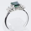 グリーンガーネット×ダイヤモンド プラチナリング GG: 1.24 ct D: 0.35ct Pt900 - 画像 (8)