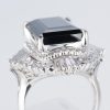 グリーントルマリンxダイヤモンド プラチナリング GT: 12.76 ct D: 2.1ct Pt900 - 画像 (5)