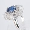 サファイアxダイヤモンド プラチナリング S: 1.95 ct D: 1.08ct Pt900 - 画像 (4)