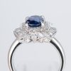 サファイアxダイヤモンド プラチナリング S: 1.95 ct D: 1.08ct Pt900 - 画像 (5)