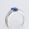 サファイアxダイヤモンド プラチナリング S: 1.25 ct D: 0.43ct Pt900 - 画像 (5)