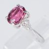 ピンクトルマリンxダイヤモンド プラチナリング PT: 2.88 ct D: 0.3ct Pt900 - 画像 (3)