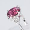 ピンクトルマリンxダイヤモンド プラチナリング PT: 2.88 ct D: 0.3ct Pt900 - 画像 (4)