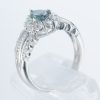 スプレンダー アレキサンドライトxダイヤモンド プラチナリング (Al: 0.86 ct D: 0.92ct Pt900)