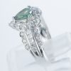 スプレンダー アレキサンドライトxダイヤモンド プラチナリング (Al: 0.86 ct D: 0.92ct Pt900)