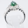 グリーンガーネット×ダイヤモンド プラチナリング GG: 1.19 ct D: 0.90ct Pt900 - 画像 (7)