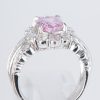 ピンクサファイアxダイヤモンド プラチナリング PS: 2.82 ct D: 1.58ct Pt900 - 画像 (5)