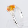 イエローサファイアxダイヤモンド プラチナリング YS: 1.78 ct D: 0.37ct Pt900 - 画像 (4)