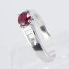 ルビーxダイヤモンド プラチナリング R: 1.01 ct D: 0.26ct Pt900 - 画像 (4)