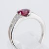 ルビーxダイヤモンド プラチナリング R: 1.01 ct D: 0.26ct Pt900 - 画像 (5)
