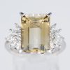 ベリルxダイヤモンド プラチナリング B: 6.17 ct D: 0.63ct Pt900 - 画像 (2)