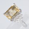 ベリルxダイヤモンド プラチナリング B: 6.17 ct D: 0.63ct Pt900 - 画像 (3)