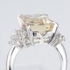 ベリルxダイヤモンド プラチナリング B: 6.17 ct D: 0.63ct Pt900 - 画像 (5)