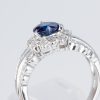 サファイアxダイヤモンド プラチナリング S: 1.07 ct D: 0.73ct Pt900 - 画像 (5)