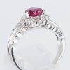 ルビーxダイヤモンド プラチナリング R: 1.08 ct D: 0.7ct Pt900 - 画像 (5)