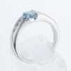 サイドダイヤモンド アレキサンドライトxダイヤモンド プラチナリング Al: 0.62 ct D: 0.28ct Pt900