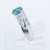 サイドダイヤモンド アレキサンドライトxダイヤモンド プラチナリング Al: 0.62 ct D: 0.28ct Pt900