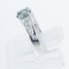 サイドダイヤモンド アレキサンドライトxダイヤモンド プラチナリング Al: 0.62 ct D: 0.28ct Pt900