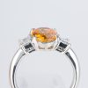 イエローサファイアxダイヤモンド プラチナリング YS: 2.32 ct D: 0.41ct Pt900 - 画像 (5)