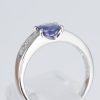 サファイアxダイヤモンド プラチナリング S: 1.08 ct D: 0.3ct Pt900 - 画像 (5)