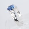 サファイアxダイヤモンド プラチナリング S: 1.18 ct D: 0.32ct Pt900 - 画像 (4)