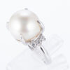 13mm 南洋パールプラチナリング 13.1mm D:0.26ct Pt900 - 画像 (3)