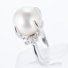 13mm 南洋パールプラチナリング 13.1mm D:0.26ct Pt900 - 画像 (4)