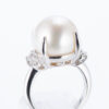 13mm 南洋パールプラチナリング 13.1mm D:0.26ct Pt900 - 画像 (5)