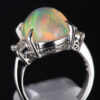 メキシコオパールプラチナリング MO 6.90ct D:0.6.2t Pt900