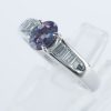 0.73ctアレキサンドライトダイヤモンドリング Al 0.73ct D:0.32ct Pt900