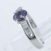 0.73ctアレキサンドライトダイヤモンドリング Al 0.73ct D:0.32ct Pt900