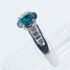 アレキサンドライトxダイヤモンド プラチナリング Al: 0.80 ct D: 0.33ct Pt900