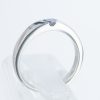 アレキサンドライトxダイヤモンド プラチナリング Al: 0.2 ct D: 0.02ct Pt900