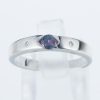 アレキサンドライトxダイヤモンド プラチナリング Al: 0.2 ct D: 0.02ct Pt900