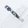 アレキサンドライトxダイヤモンド プラチナリング Al: 0.2 ct D: 0.02ct Pt900