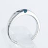 アレキサンドライトxダイヤモンド プラチナリング Al: 0.2 ct D: 0.02ct Pt900