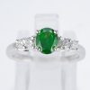 0.94ct デマントイドガーネット　プラチナリング(DG:0.94ct D:0.30ct Pt900) - 画像 (7)
